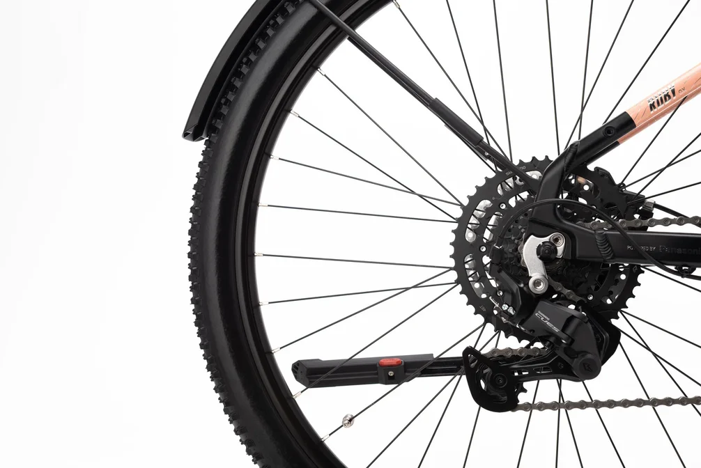 Elektrický horský bicykel CTM RUBY GX Allroad - matná čierna 27,5´´