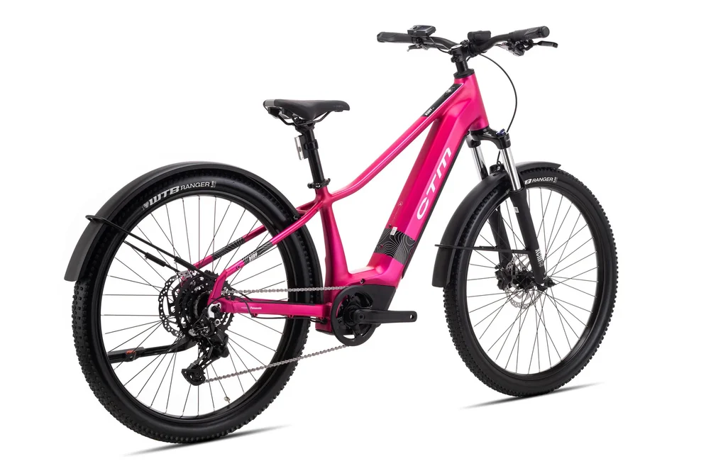 Elektrický horský bicykel CTM RUBY GX Allroad - matná ružová 29´´