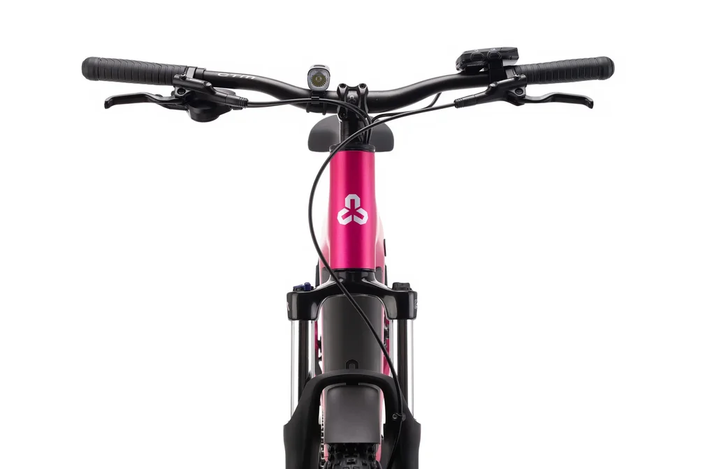 Elektrický horský bicykel CTM RUBY GX Allroad - matná ružová 29´´