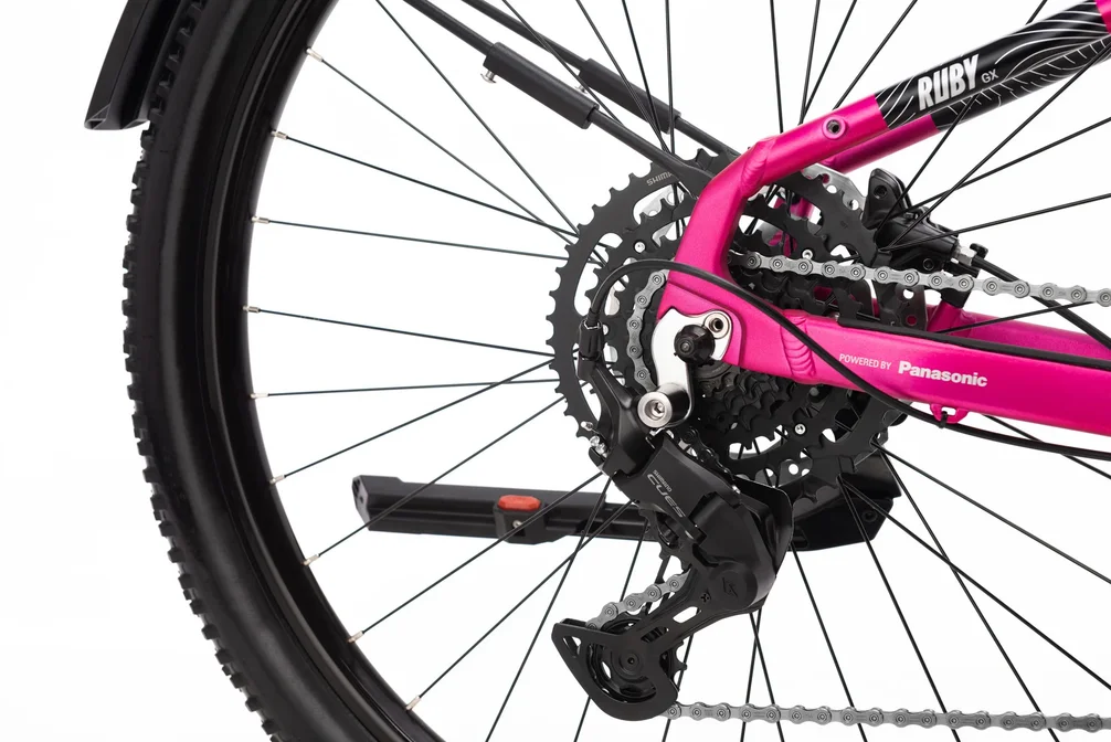 Elektrický horský bicykel CTM RUBY GX Allroad - matná ružová 29´´