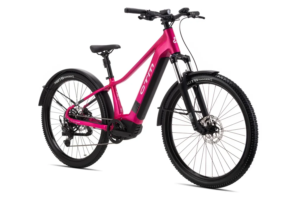 Elektrický horský bicykel CTM RUBY GX Allroad - matná ružová 29´´
