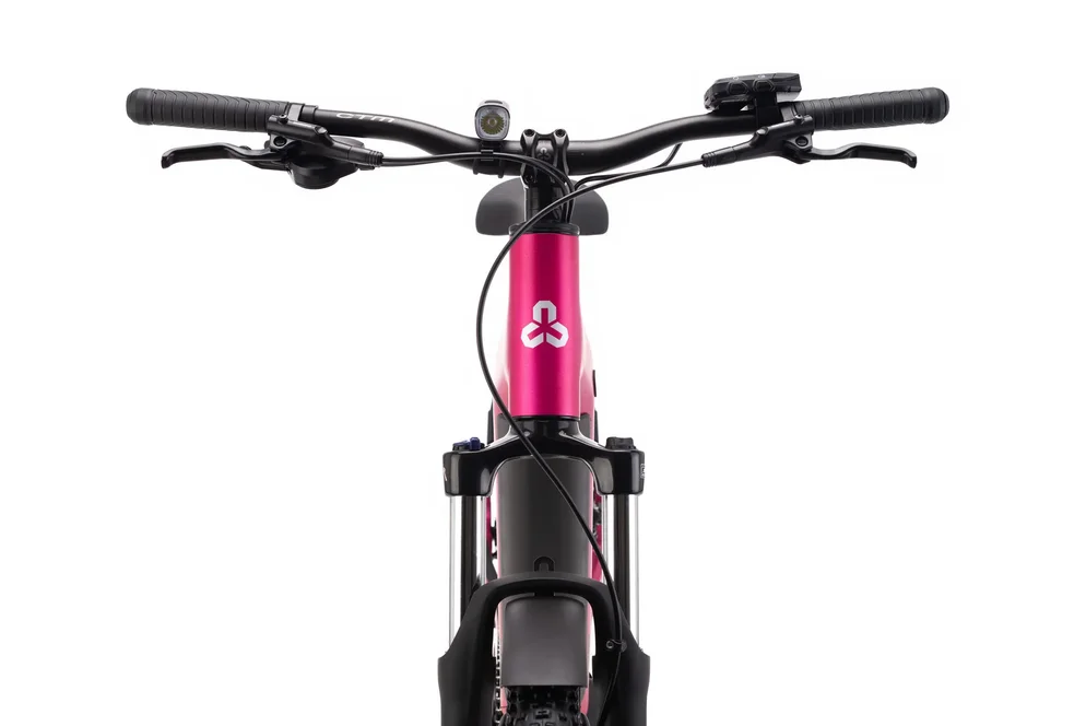 Elektrický horský bicykel CTM RUBY GX Allroad - matná ružová 29´´