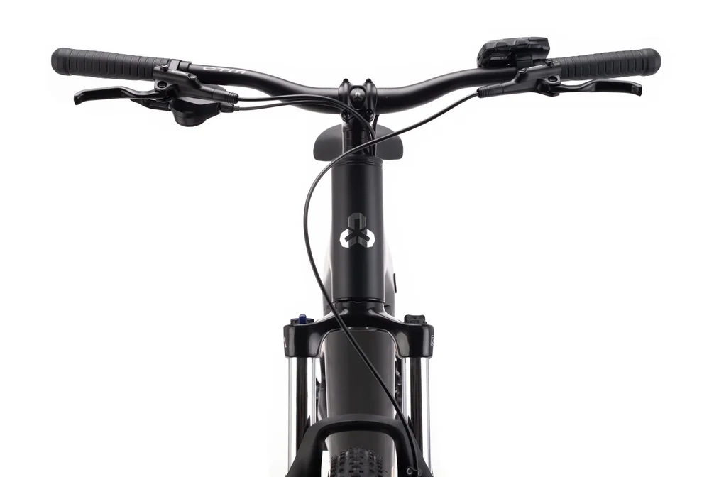 Elektrický horský bicykel CTM RUBY GX - matná čierna