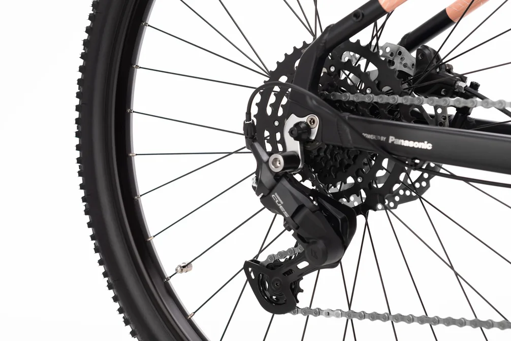 Elektrický horský bicykel CTM RUBY GX - matná čierna