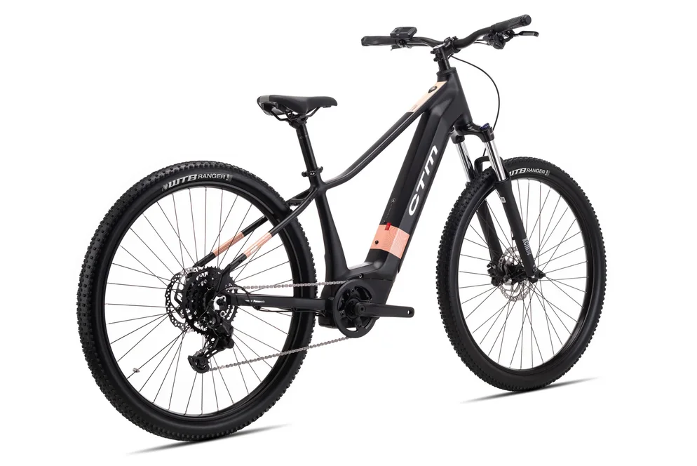 Elektrický horský bicykel CTM RUBY GX - matná čierna