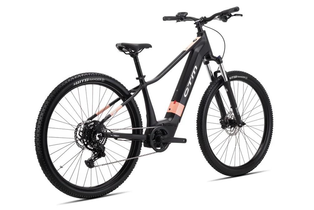 Elektrický horský bicykel CTM RUBY GX - matná čierna