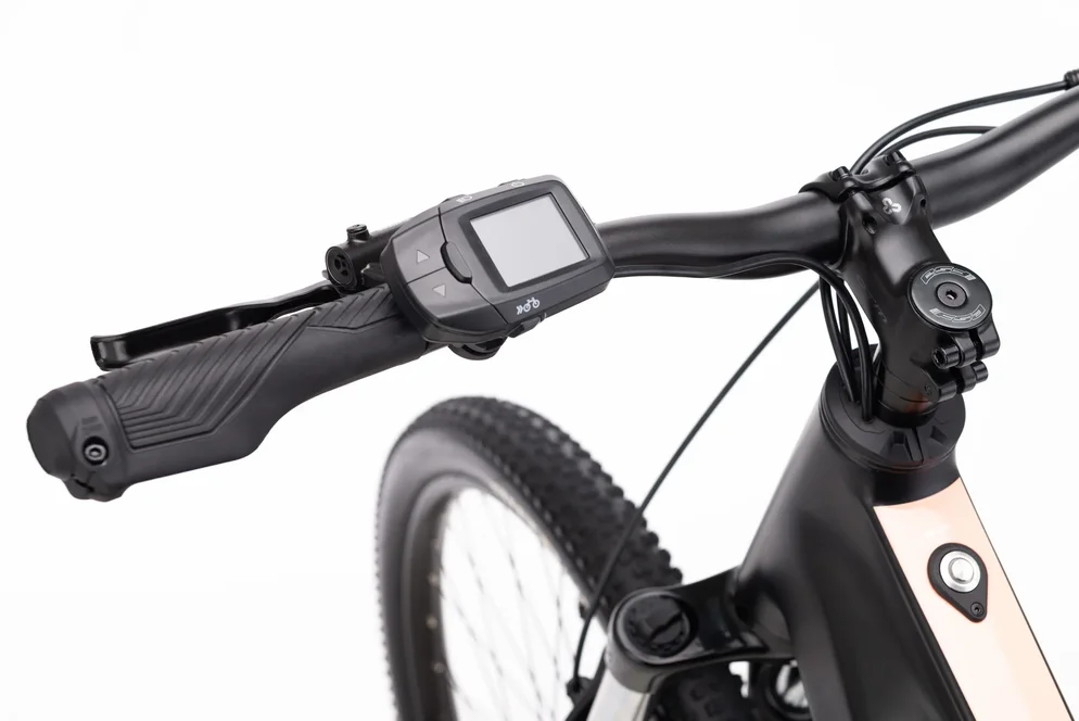 Elektrický horský bicykel CTM RUBY GX - matná čierna