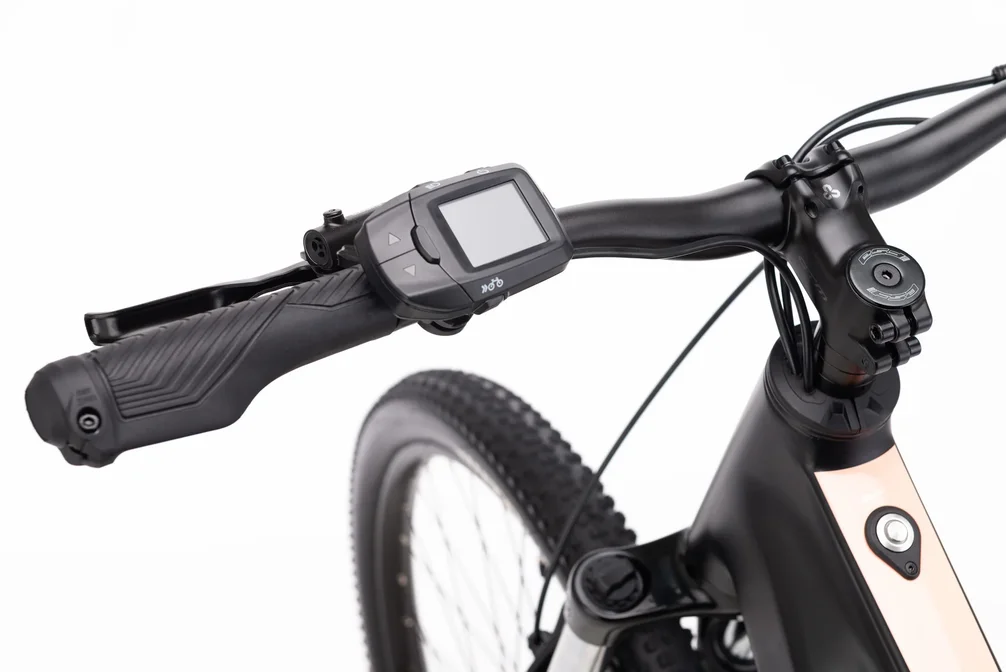 Elektrický horský bicykel CTM RUBY GX - matná čierna