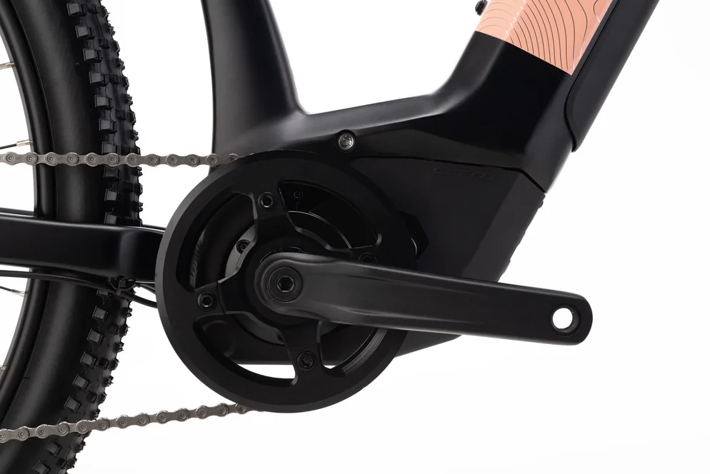 Elektrický horský bicykel CTM RUBY GX - matná čierna