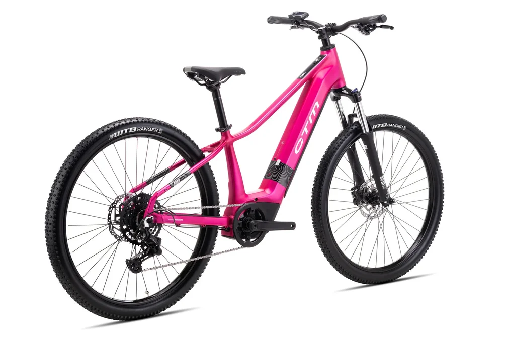 Elektrický horský bicykel CTM RUBY GX - matná ružová