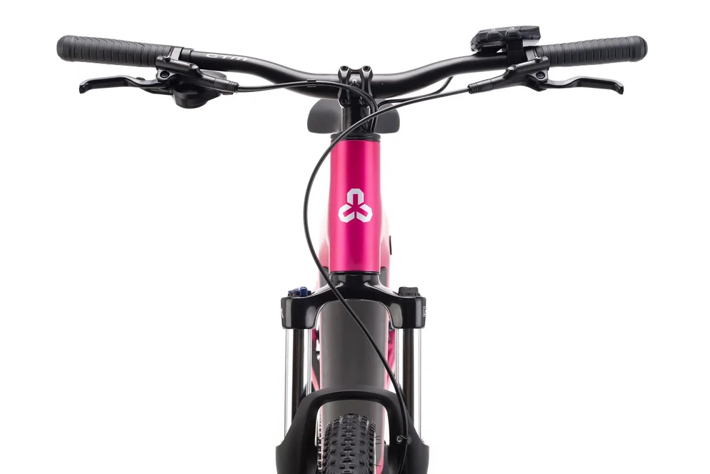 Elektrický horský bicykel CTM RUBY GX - matná ružová