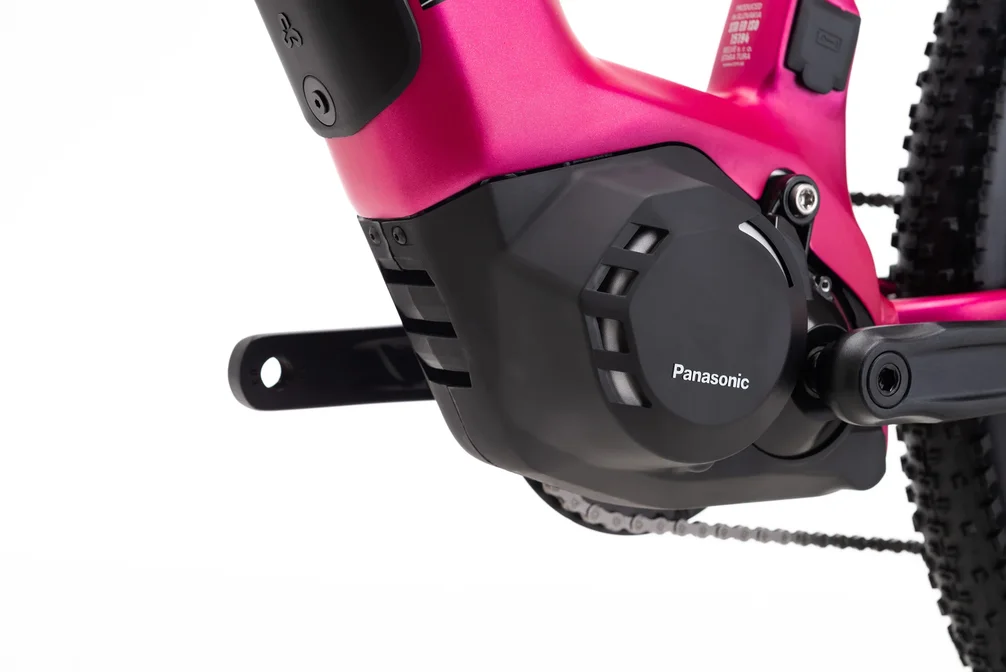 Elektrický horský bicykel CTM RUBY GX - matná ružová
