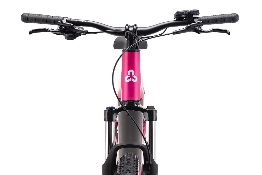 Elektrický horský bicykel CTM RUBY GX - matná ružová