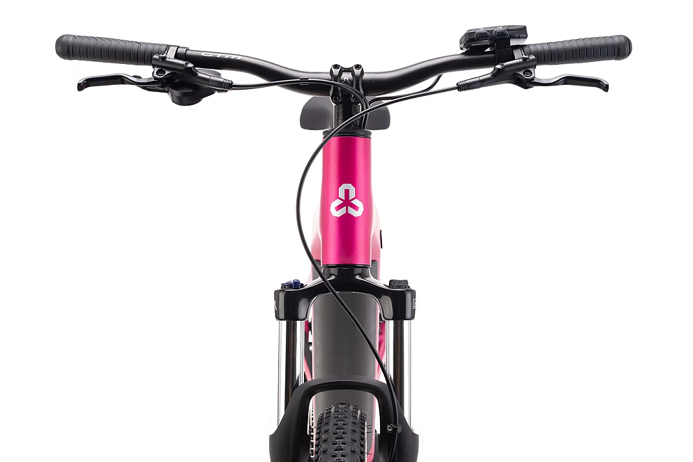 Elektrický horský bicykel CTM RUBY GX - matná ružová
