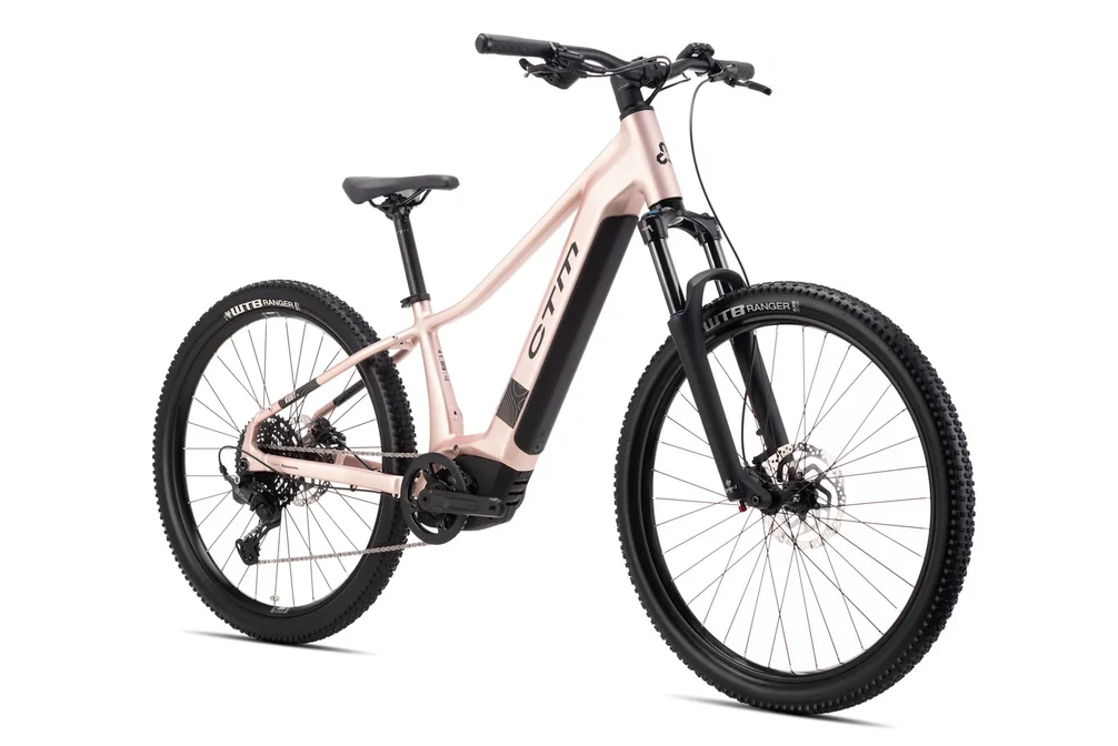 Elektrický horský bicykel CTM RUBY GX Pro - matná staroružová