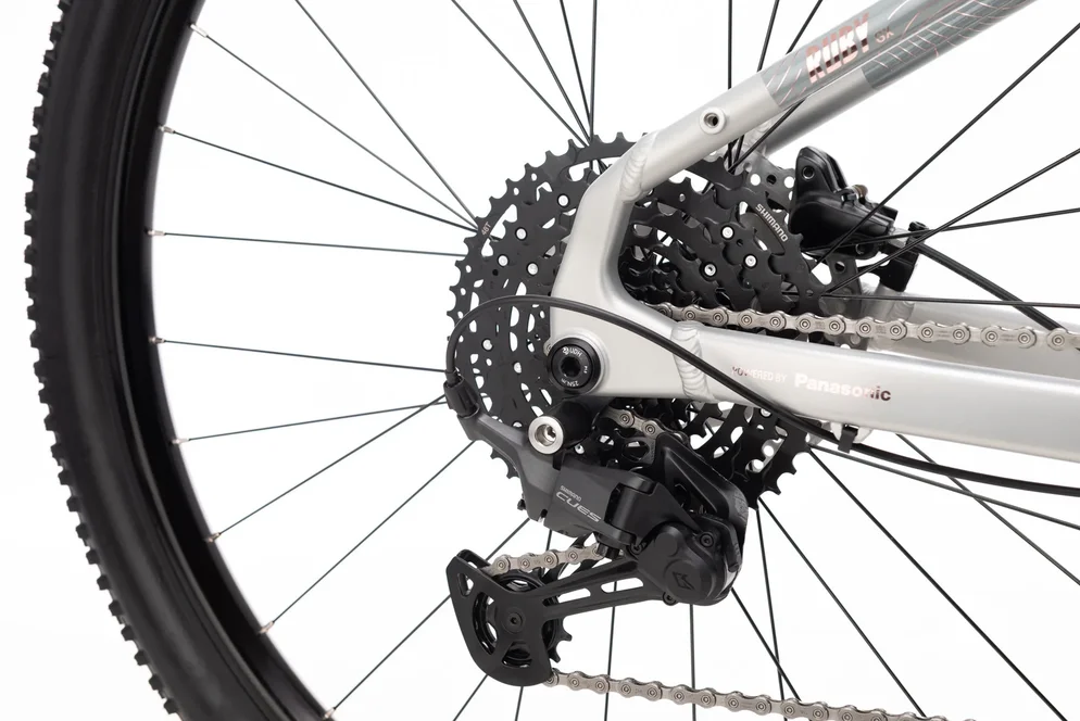 Elektrický horský bicykel CTM RUBY GX Pro - matná strieborná