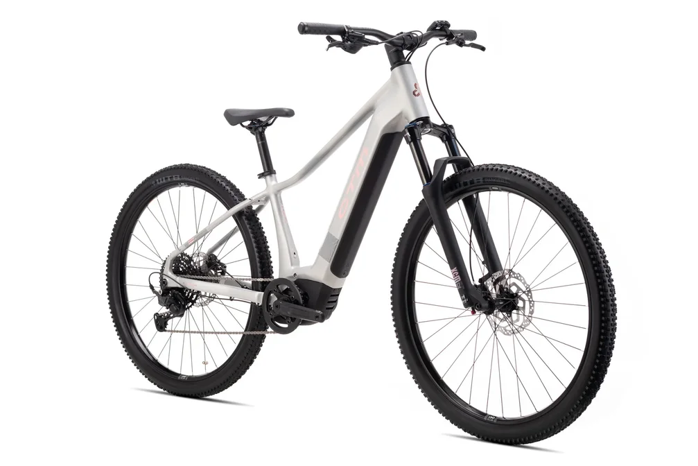 Elektrický horský bicykel CTM RUBY GX Pro - matná strieborná