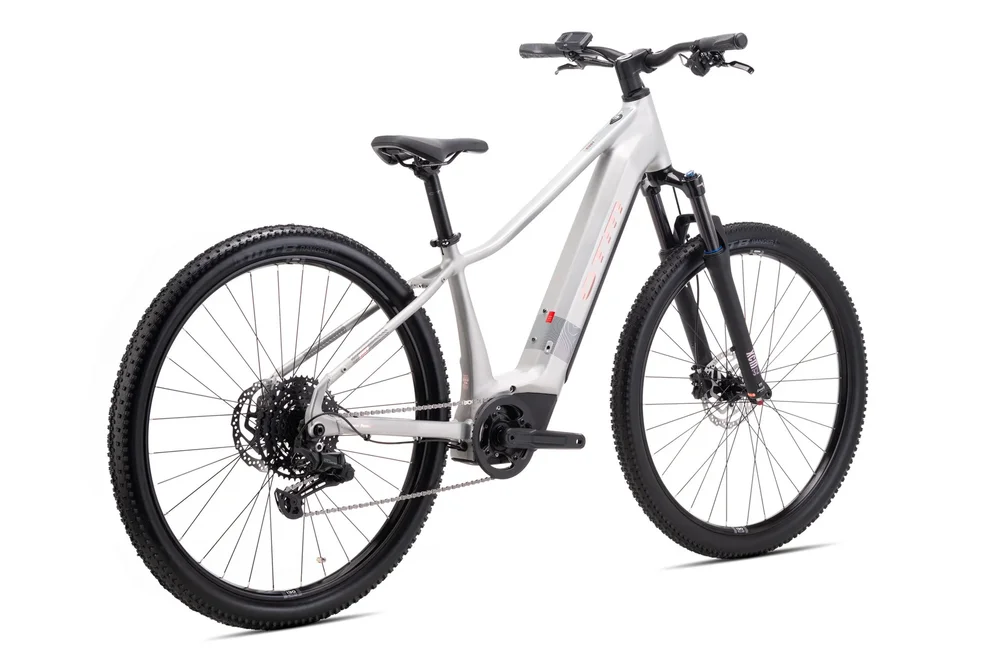 Elektrický horský bicykel CTM RUBY GX Pro - matná strieborná