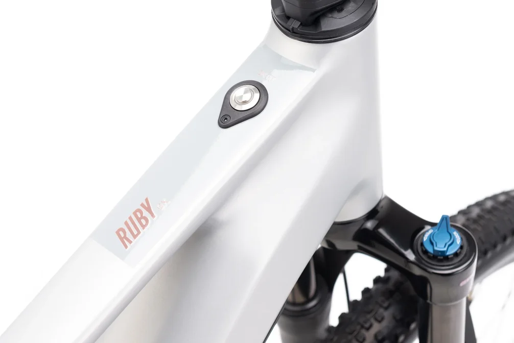 Elektrický horský bicykel CTM RUBY GX Pro - matná strieborná