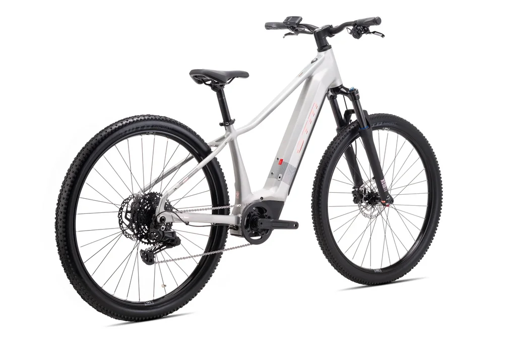 Elektrický horský bicykel CTM RUBY GX Pro - matná strieborná