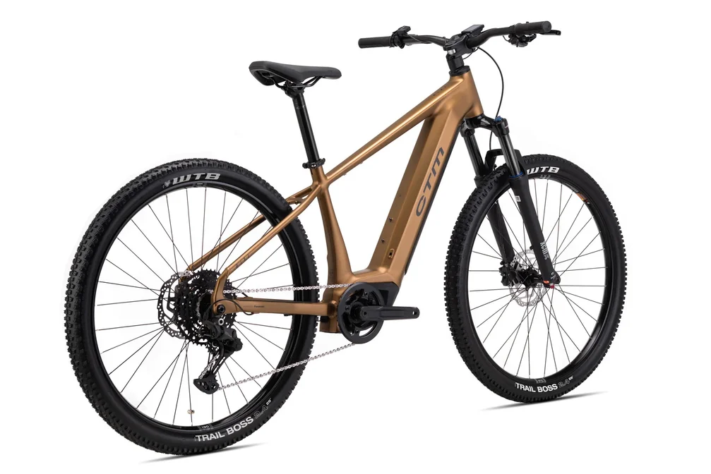 Elektrický horský bicykel CTM WIRE GX - matná zlatá