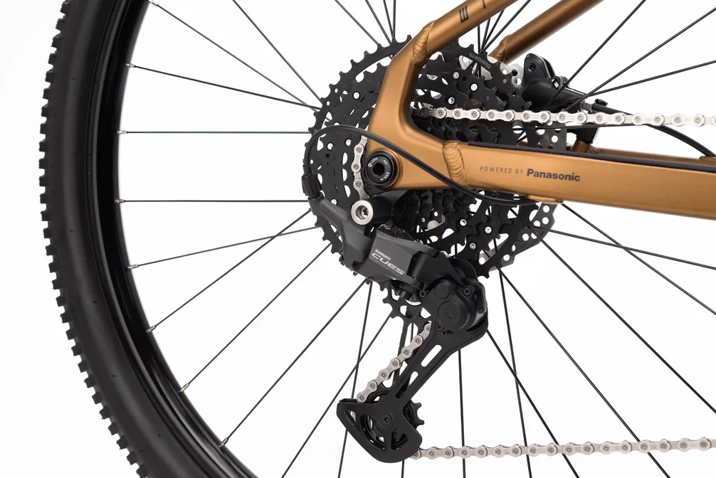 Elektrický horský bicykel CTM WIRE GX - matná zlatá