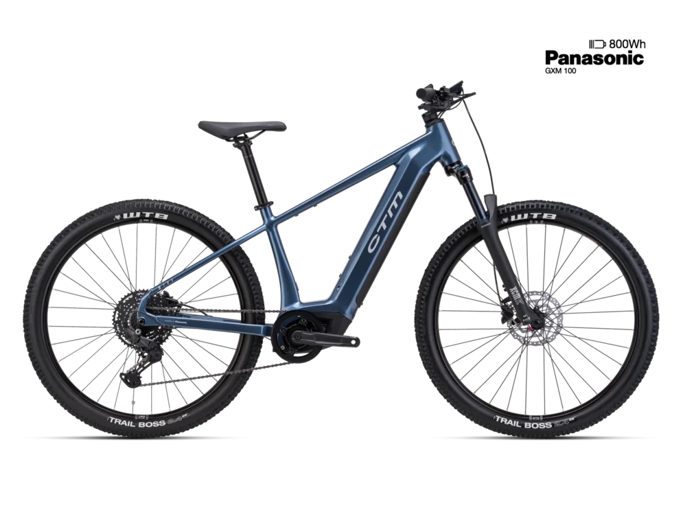 Elektrický horský bicykel CTM WIRE GX - modrá