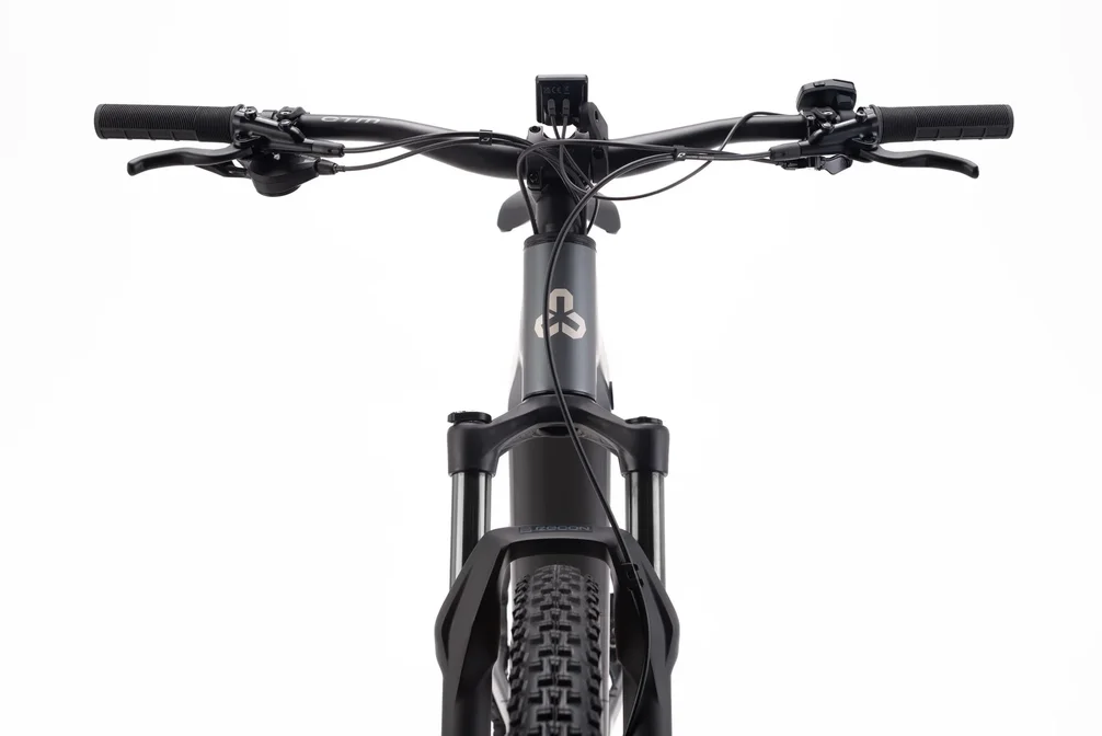 Elektrický horský bicykel CTM WIRE GX Pro - matná antracitová