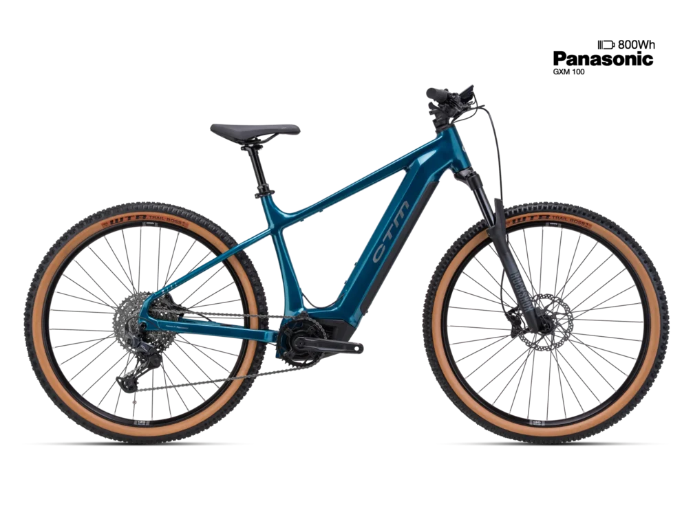 Elektrický horský bicykel CTM WIRE GX Pro - petrolejová