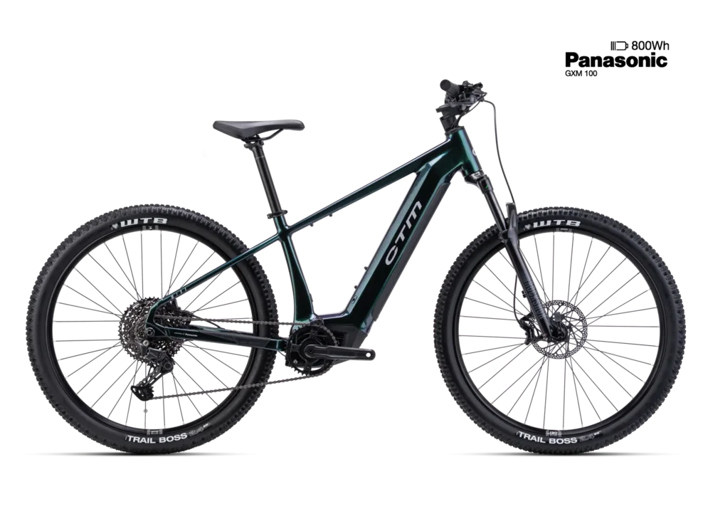 Elektrický horský bicykel CTM WIRE GX XPERT - zelená