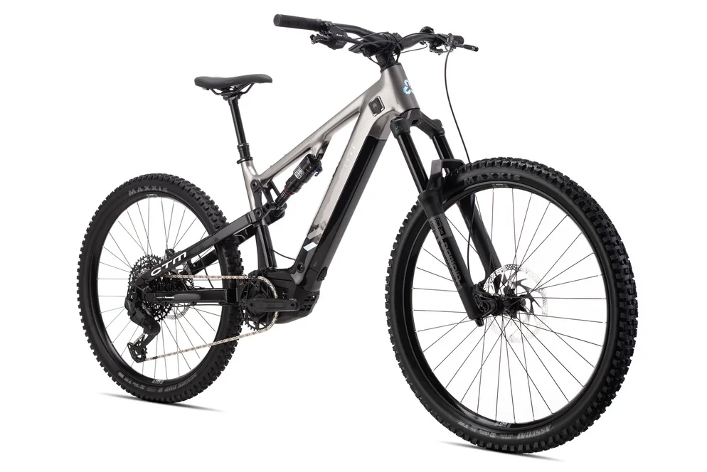 Elektrický horský bicykel CTM ZYNK GX Pro - čierna / matná šedá