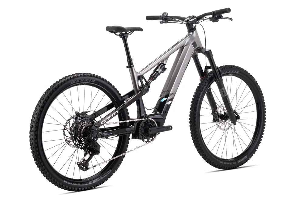 Elektrický horský bicykel CTM ZYNK GX Pro - čierna / matná šedá