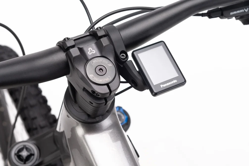 Elektrický horský bicykel CTM ZYNK GX Pro - čierna / matná šedá