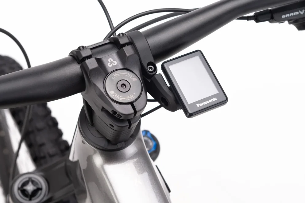 Elektrický horský bicykel CTM ZYNK GX Pro - čierna / matná šedá