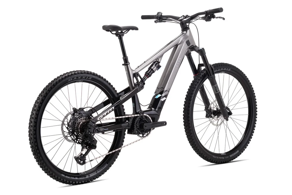 Elektrický horský bicykel CTM ZYNK GX Pro - čierna / matná šedá
