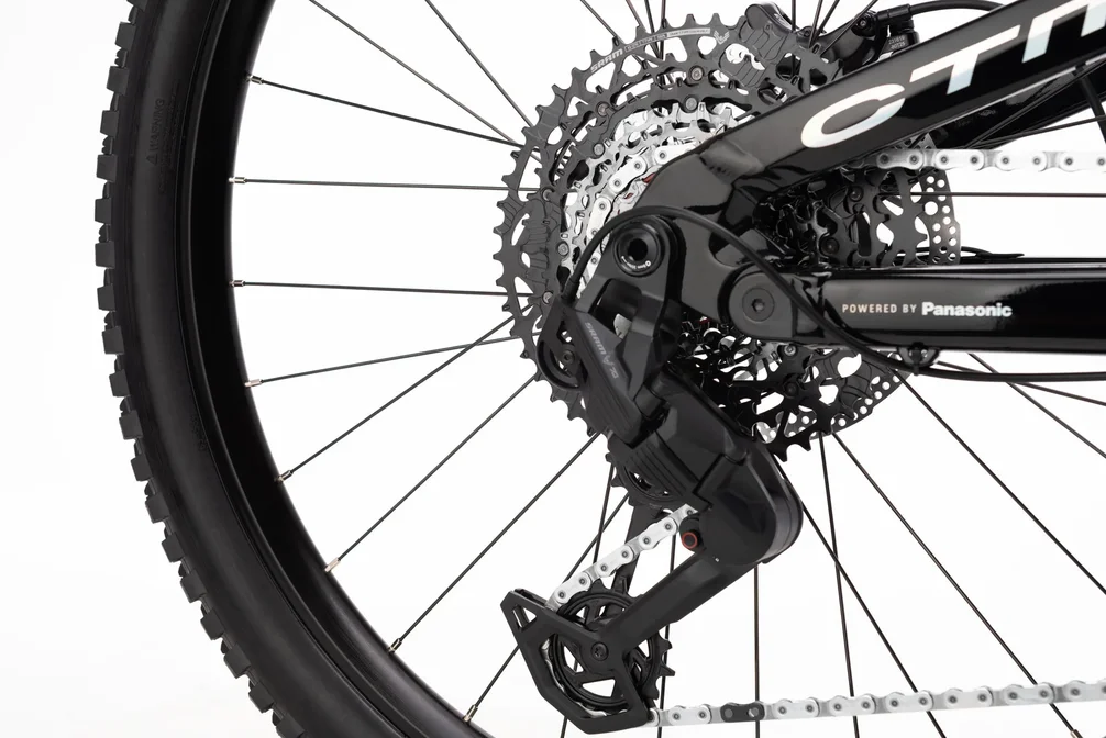 Elektrický horský bicykel CTM ZYNK GX Pro - čierna / matná šedá