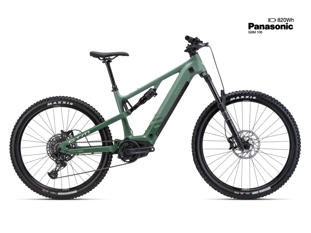 Elektrický horský bicykel CTM ZYNK GX XPERT - matná zelená
