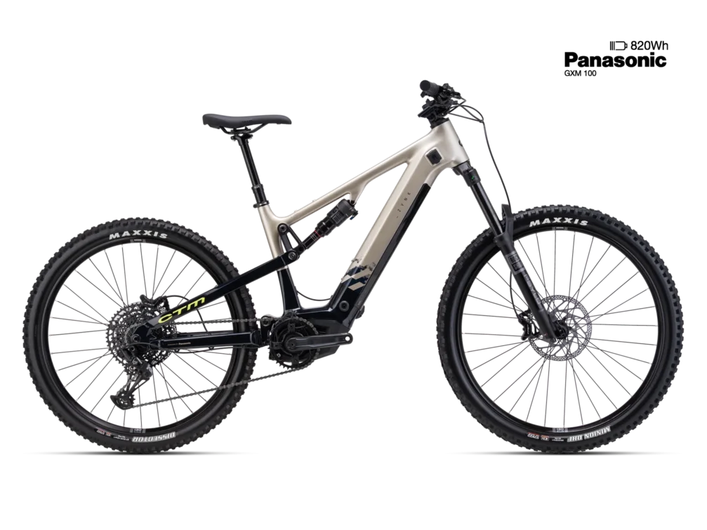 Elektrický horský bicykel CTM ZYNK GX XPERT - tmavá modrá / titánová