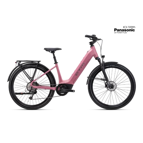 Elektrický mestský bicykel CTM METRIC GX 1.0 - matná staroružová