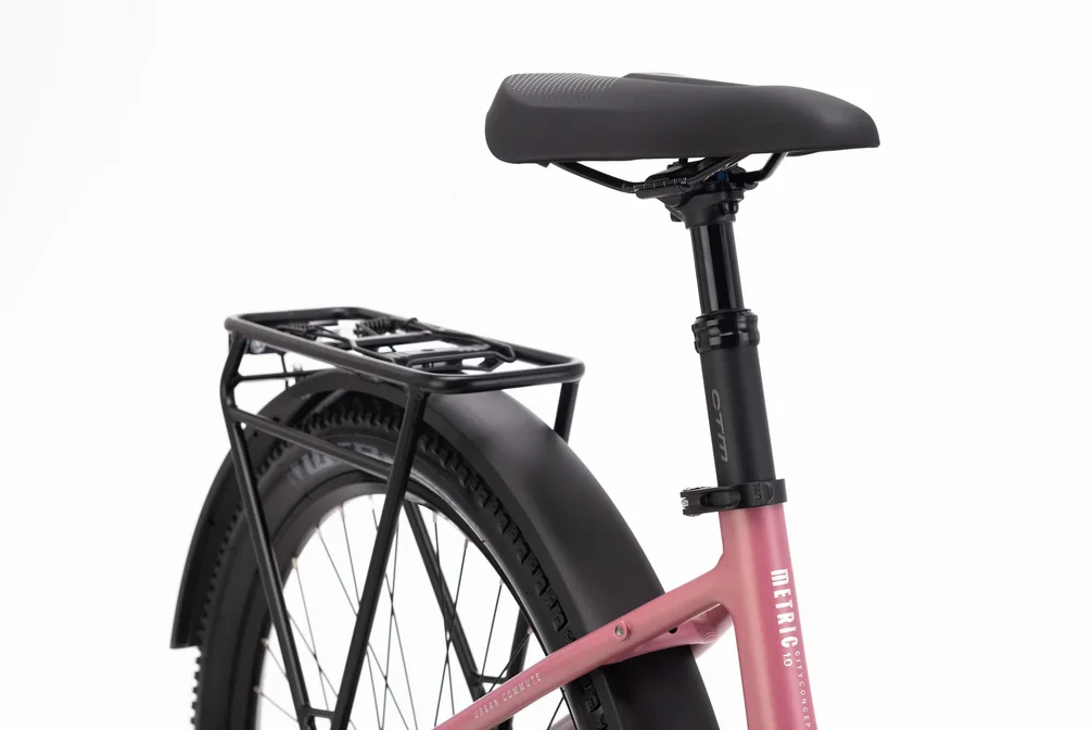 Elektrický mestský bicykel CTM METRIC GX 1.0 - matná staroružová