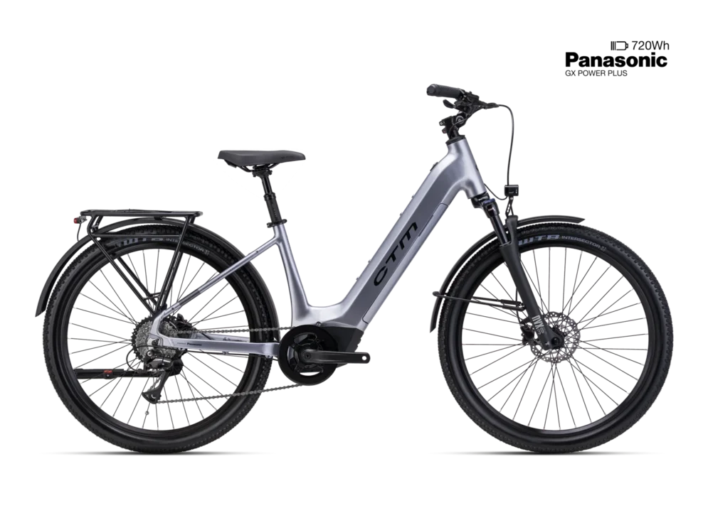 Elektrický mestský bicykel CTM METRIC GX 1.0 - svetlá modrá