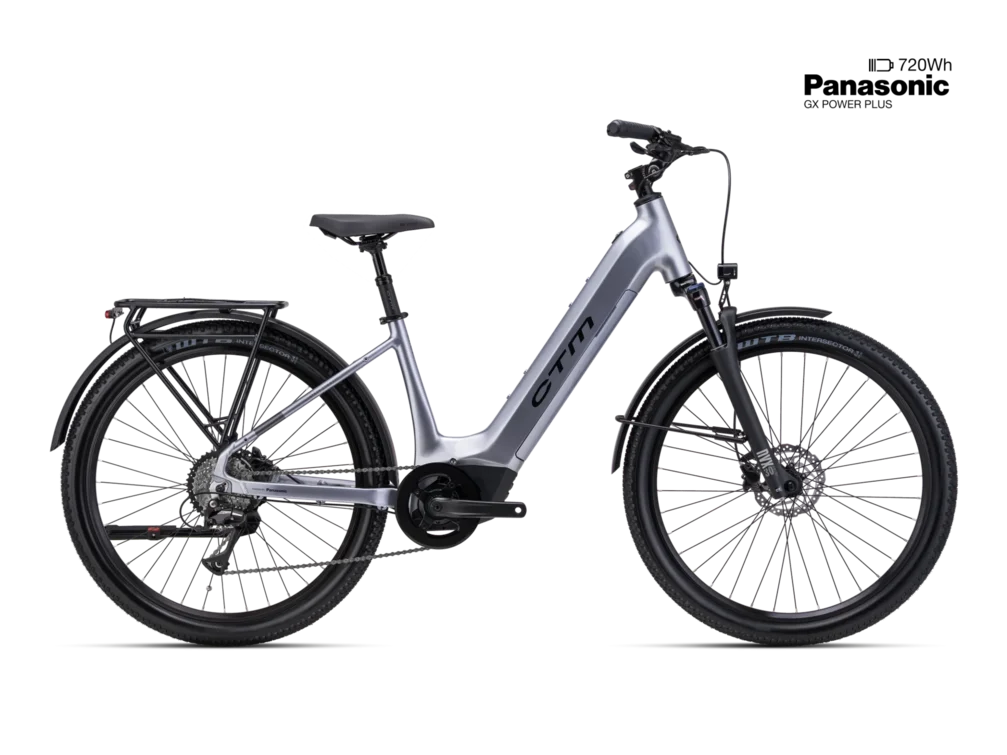 Elektrický mestský bicykel CTM METRIC GX 1.0 - svetlá modrá