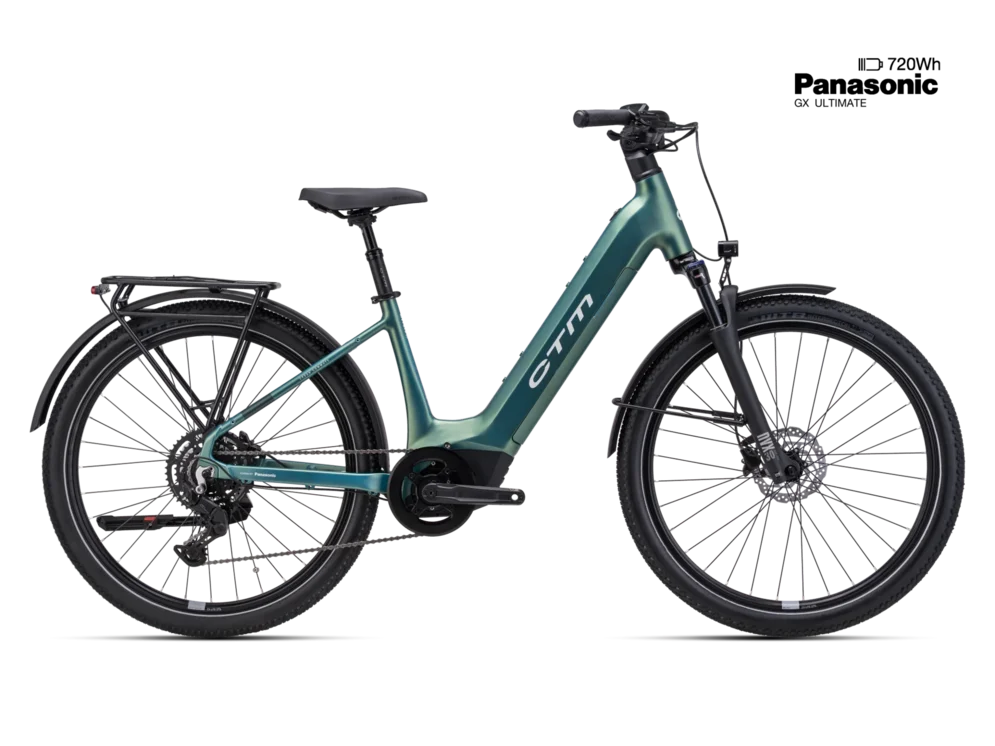 Elektrický mestský bicykel CTM METRIC GX 2.0 - matná chameleon zelená