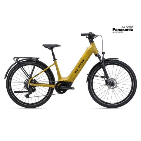 Elektrický mestský bicykel CTM METRIC GX 2.0 - matná hnedožltá