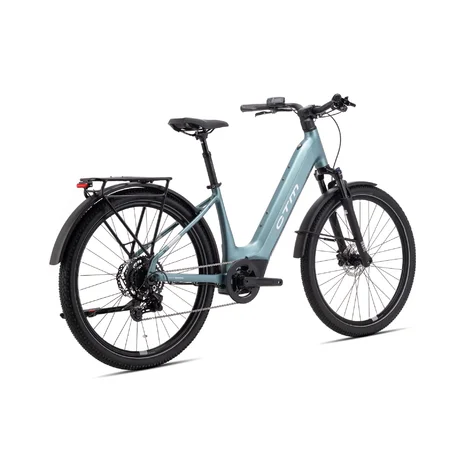 Elektrický mestský bicykel CTM METRIC GX 2.0 - matná sivozelená