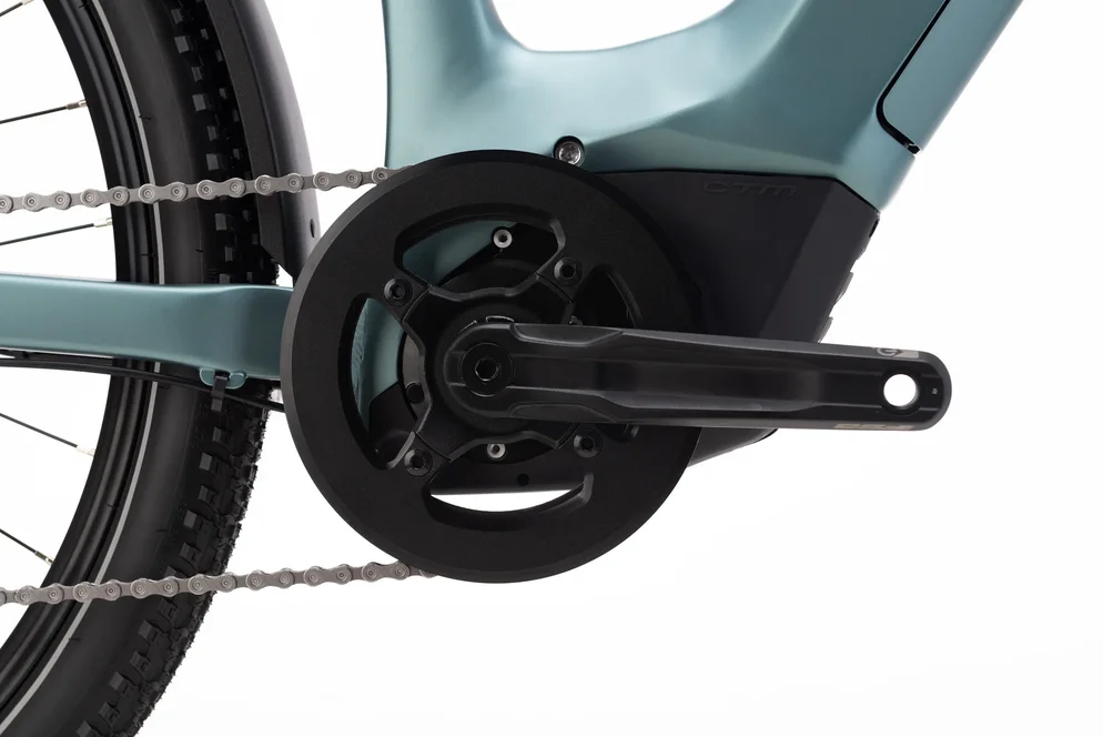 Elektrický mestský bicykel CTM METRIC GX 2.0 - matná sivozelená