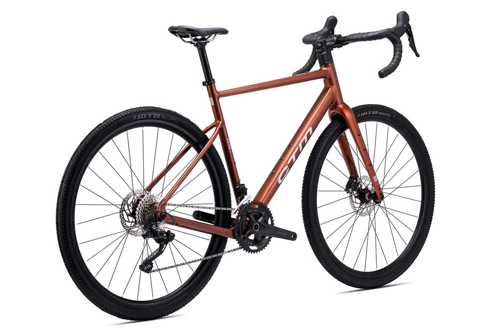 Gravel bicykel CTM KOYUK 1.0 28 – matná tehlová