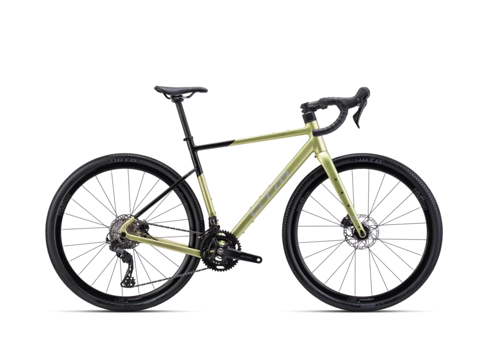 Gravel bicykel CTM KOYUK 2.0 28 – čierna / svetlá zlatá