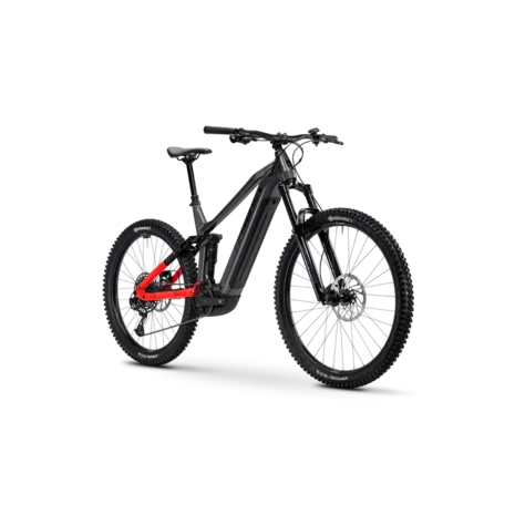 HAIBIKE AllMtn 4 Silver/Red/Black Glossy