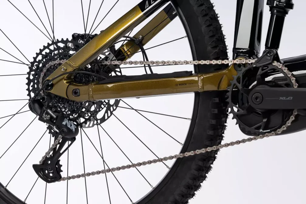 Haibike ALLTRAIL 10.5 High ABS, black/ninja gold/grey, 2026